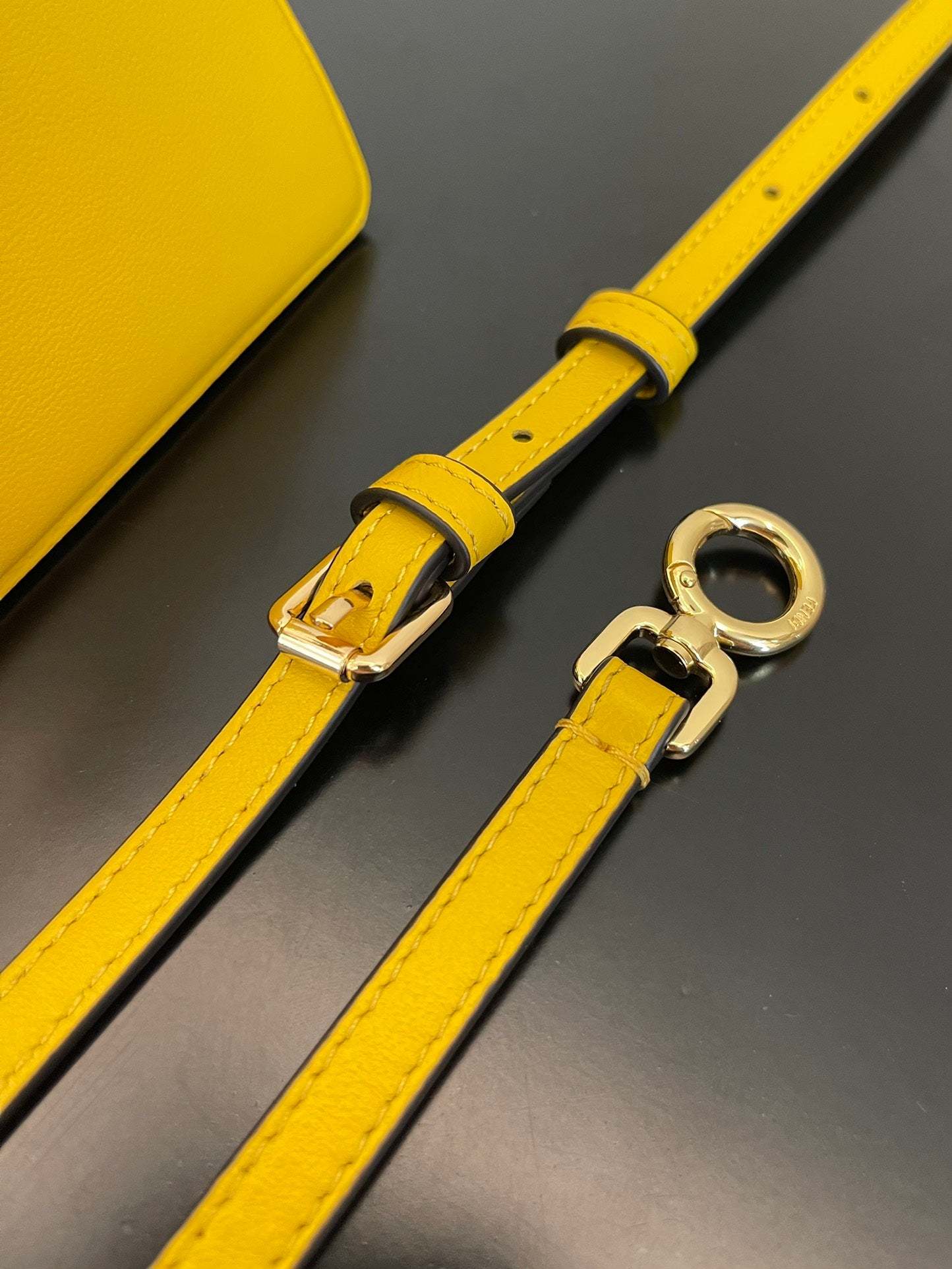 FI Peekaboo ISeeU Petite Yellow Micro Bag For Woman 11cm/4.5in