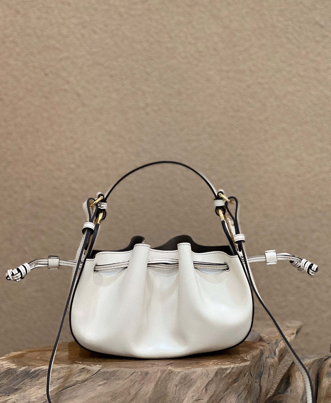 FI Pomodorino White Mini Bag For Woman 17cm/6.5in 8BS059AHWUF0VWM
