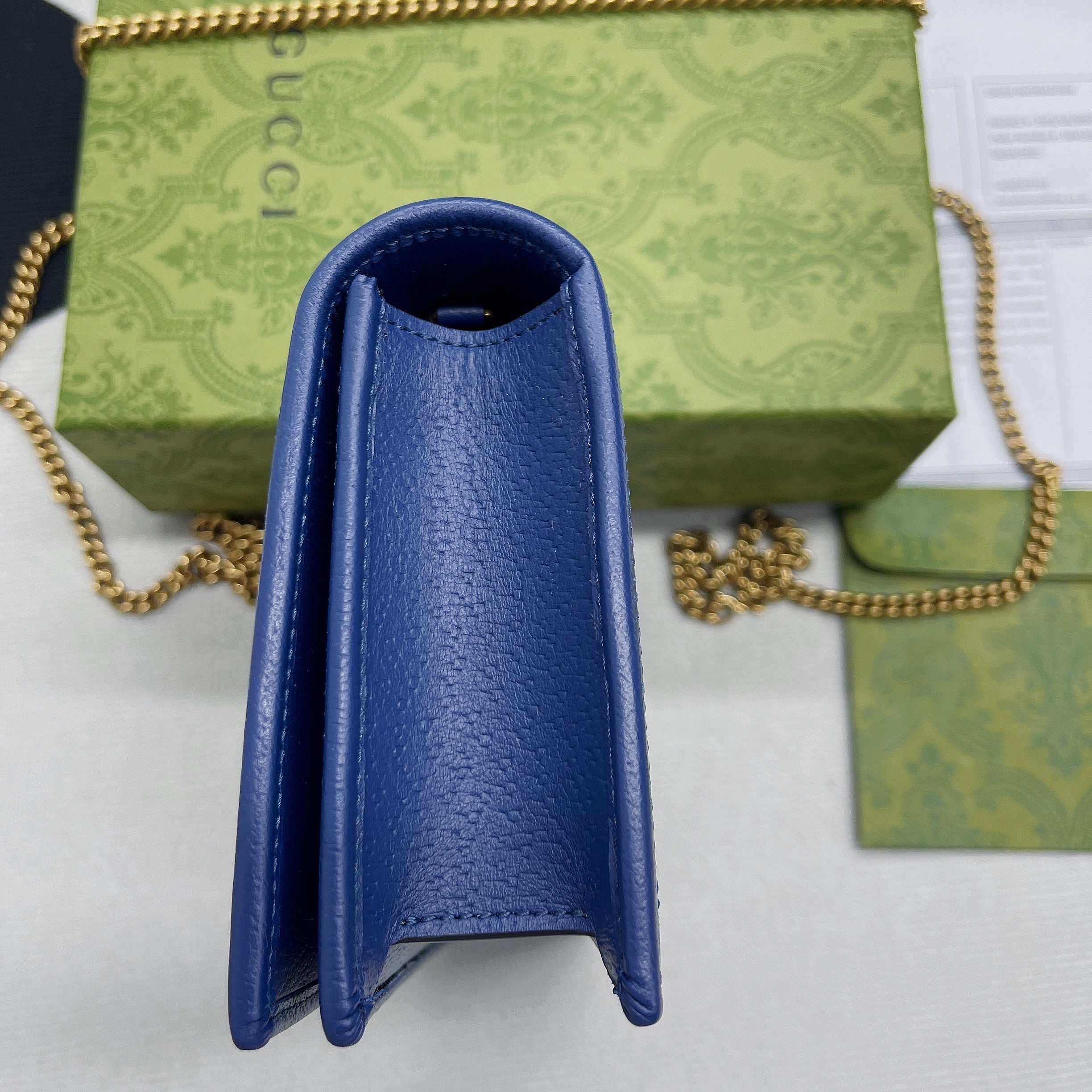 gg Diana Mini Bag With Bamboo Blue For Women, Women’s Bags 7.5in/19cm gg