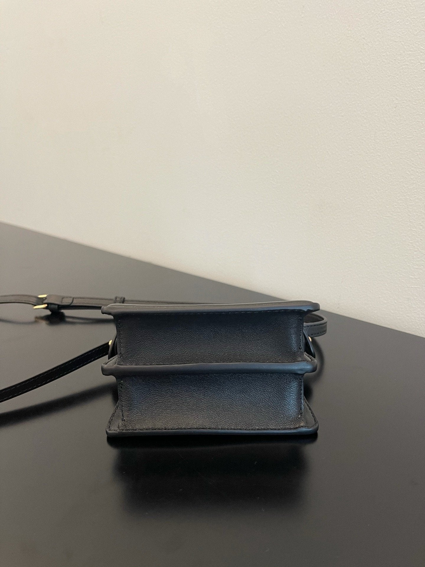 FI Peekaboo ISeeU Petite Black Micro Bag For Woman 11cm/4.5in