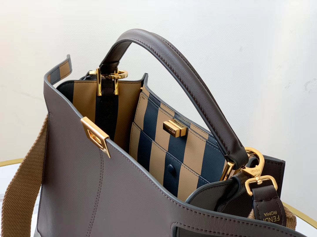 FI Peekaboo X-Lite Tote Medium Purple Bag For Woman 30cm/12in