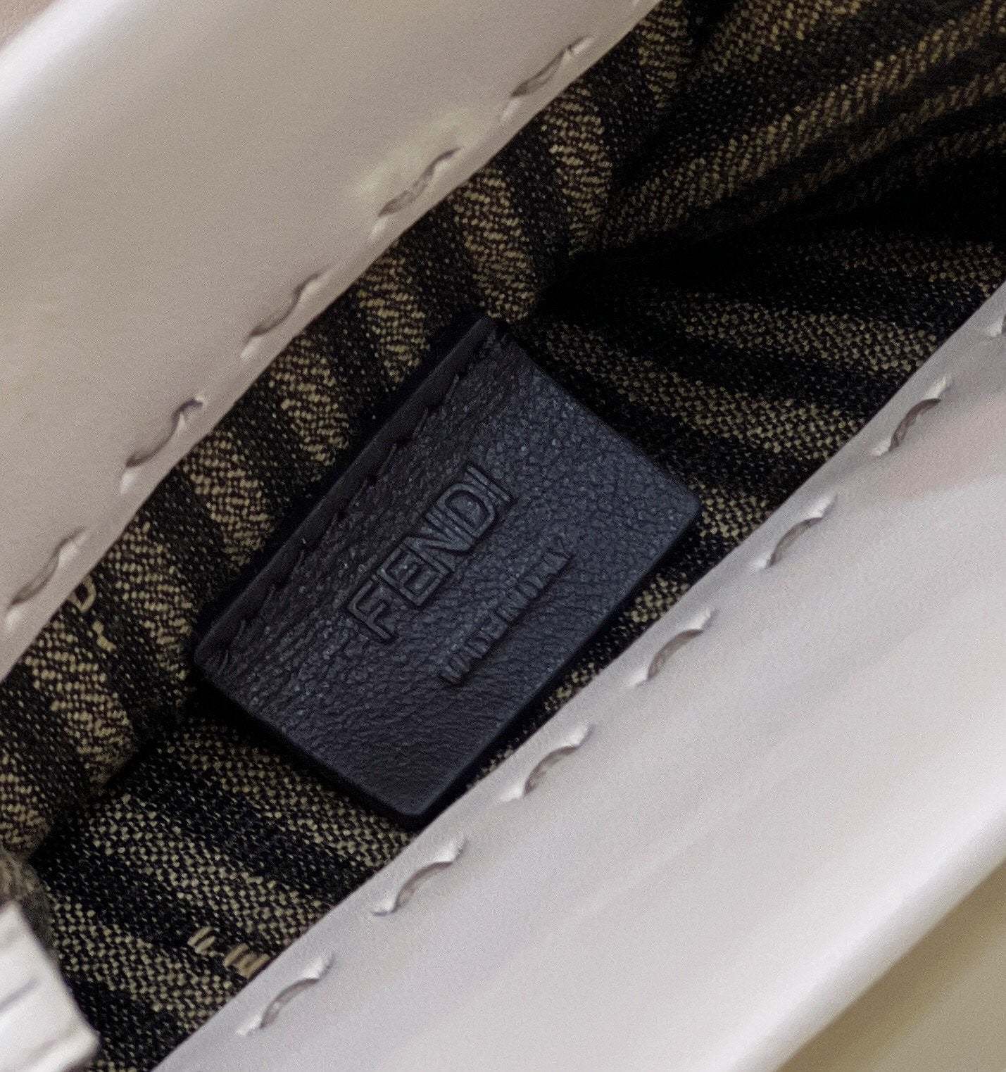 FI Sunshine Shopper White Mini Bag For Woman 13cm/5in