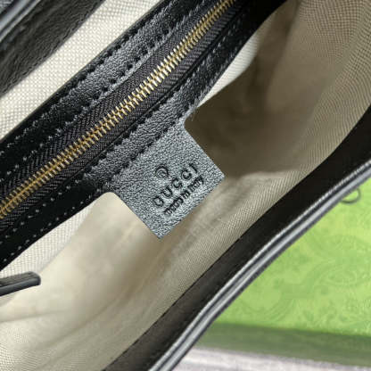 gg Small gg Shoulder Bag White Debossed For Women 9.8in/25cm 675788 gg UD9AX 9099