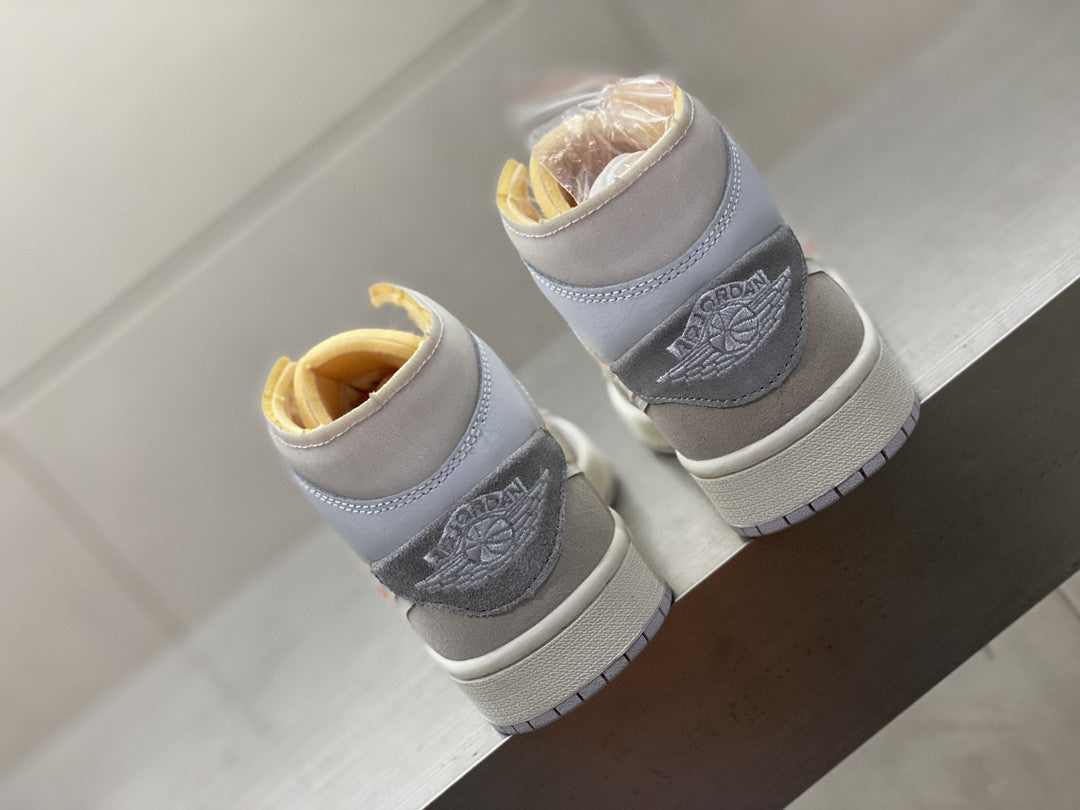 Nike air Jordan 1 Mid SE Craft ���Inside Out��� Beige For Men DQ3726-100