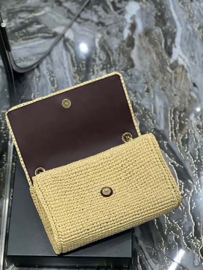 YSSL Niki Medium Chain Bag Yellow For Women, Women’s Bags 11in/28cm YSL‎