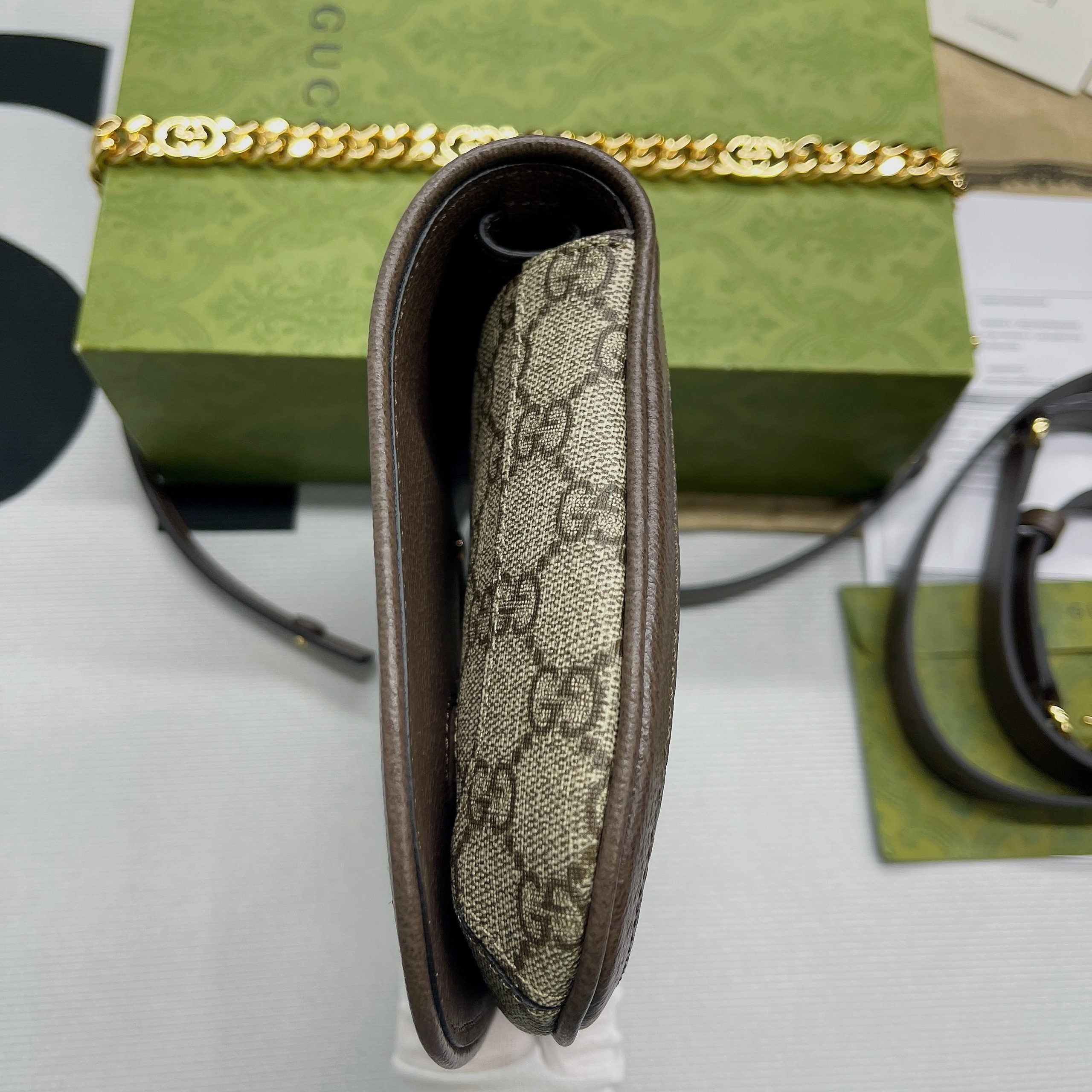 gg Blondie Shoulder Bag Beige For Women, Women’s Bags 11in/28cm gg 699268 K9GSG 8358