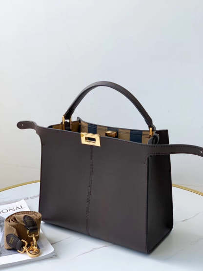 FI Peekaboo X-Lite Tote Medium Purple Bag For Woman 30cm/12in