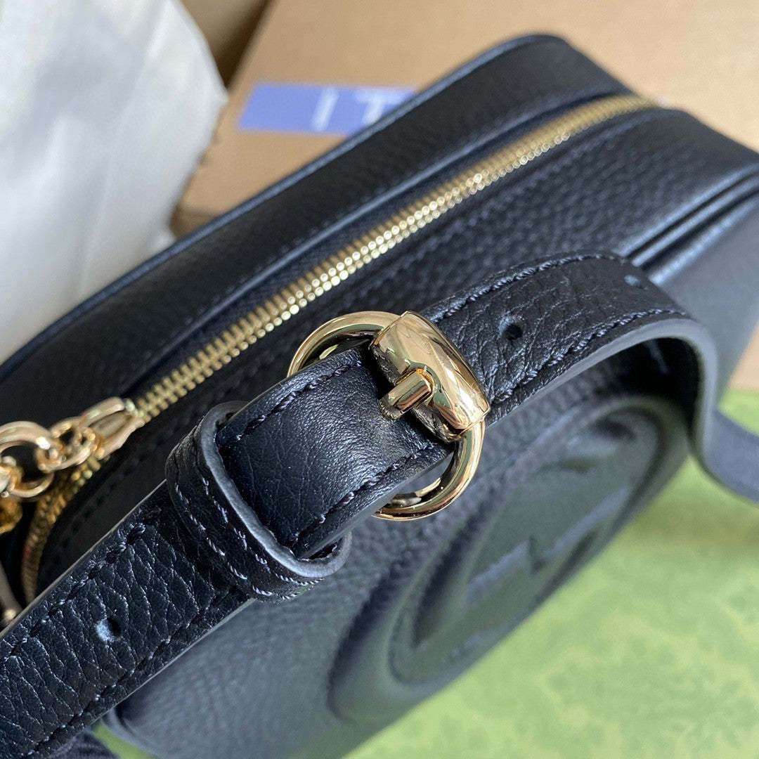 gg Soho Small Disco Bag Black For Women, Women’s Bags, Shoulder And Crossbody Bags 8in/21cm gg 308364