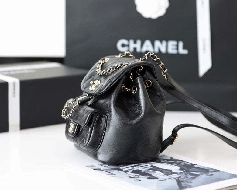 CHL Backpack Black For Women 7 in/18cm