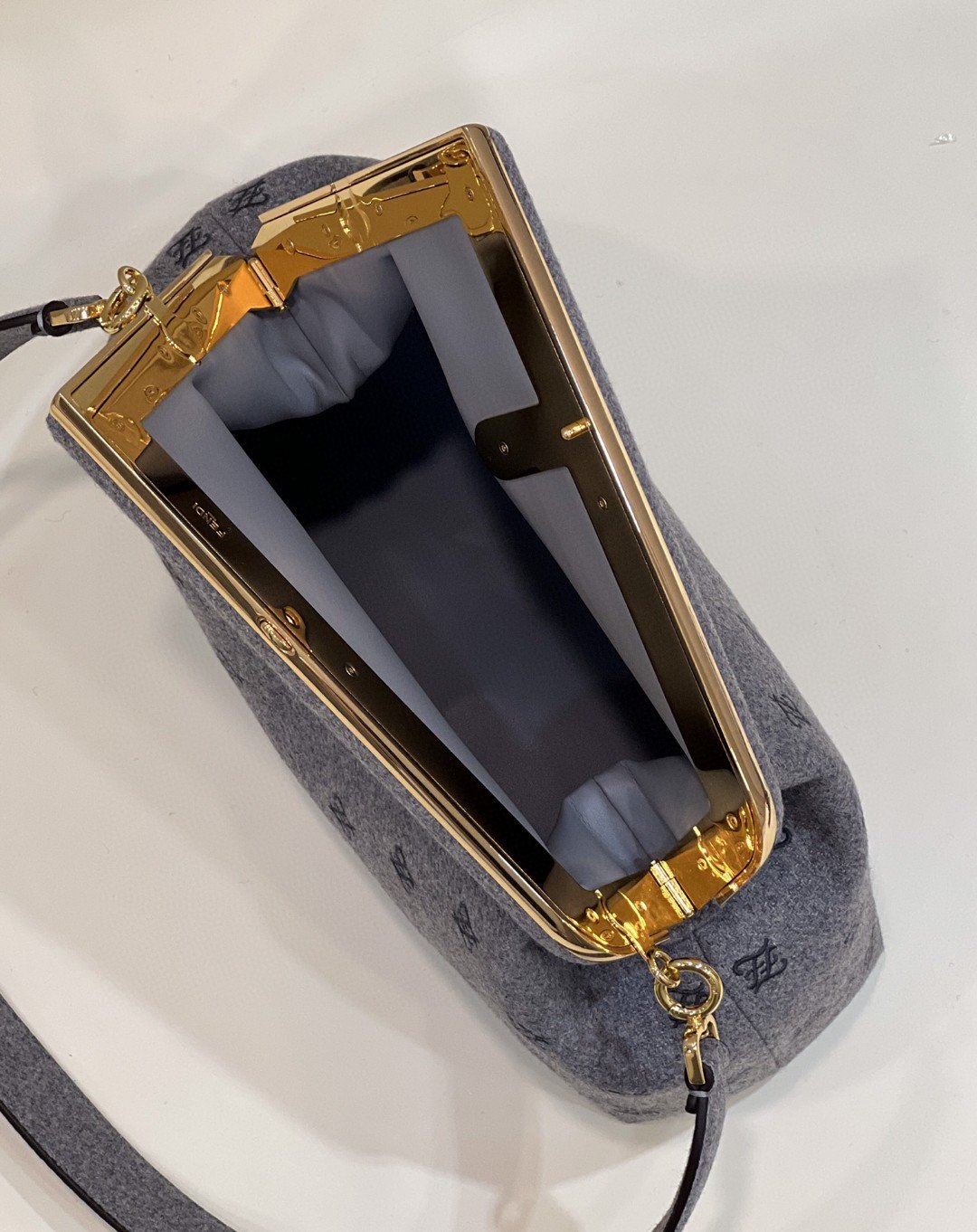 FI First Medium Blue Bag For Woman 32cm/12.5in