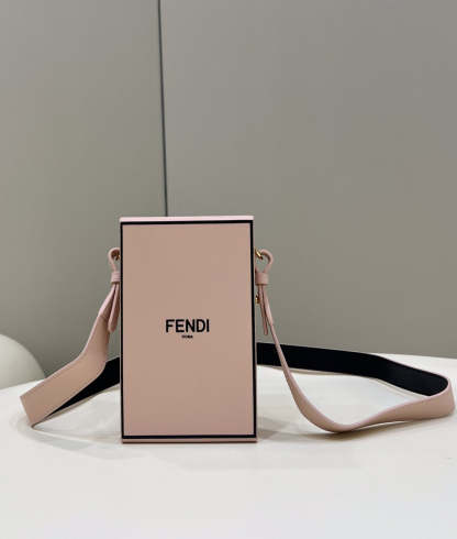FI Vertical Box Pink RM 6,400 Bag For Woman 17cm/6.5in