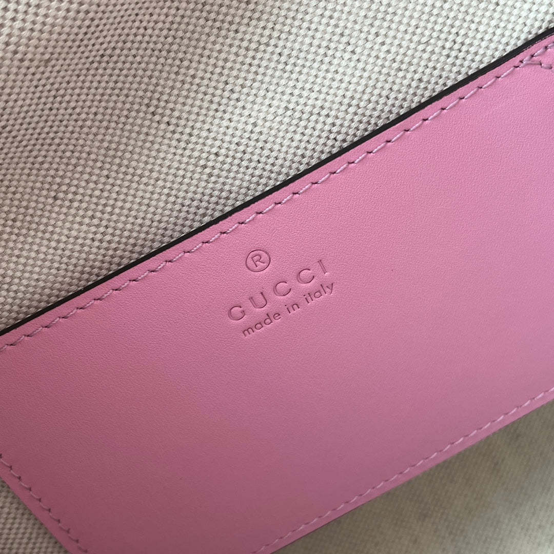 gg Bamboo Small Backpack Pink For Women, Women’s Bags 8.6in/22cm gg ‎‎702101 UZY0T 5814