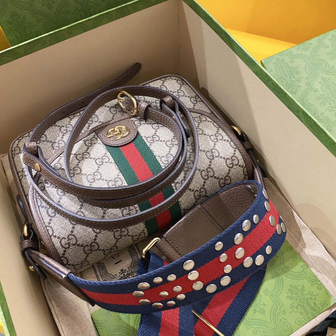 gg Ophidia gg Small Shoulder Bag Beige For Women, Women’s Bags 9.1in/23cm gg 722117 FAAX3 9789