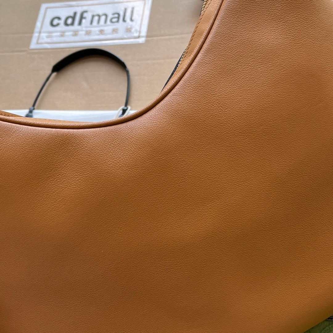 gg Atache Large Shoulder Bag Brown For Women, Women’s Bags 13.8in/35cm gg‎ 702823 UXWBG 3162