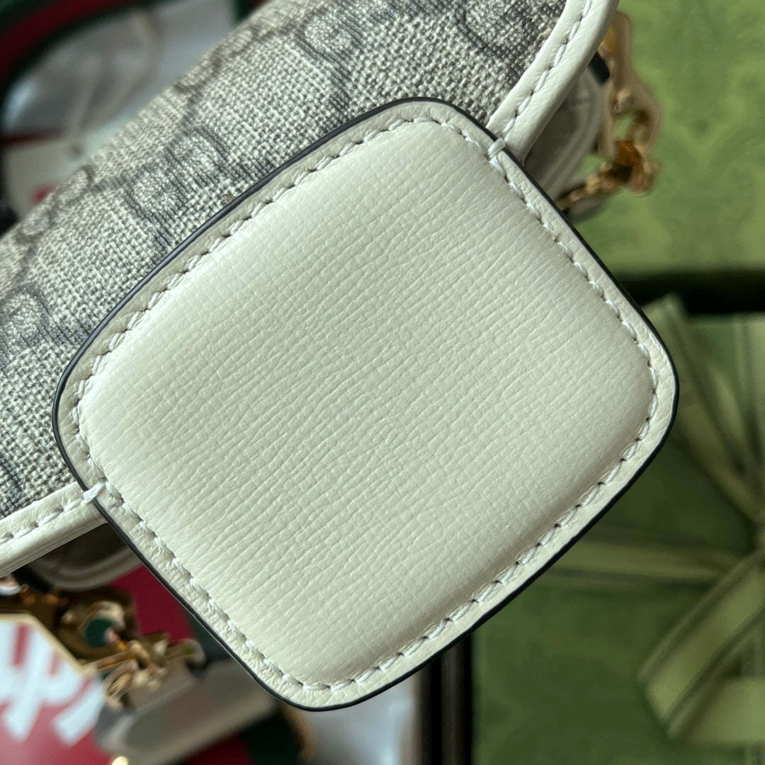 gg Horsebit 1955 Strap Wallet Brown For Women, Women’s Bags 4.7in/12cm gg ‎