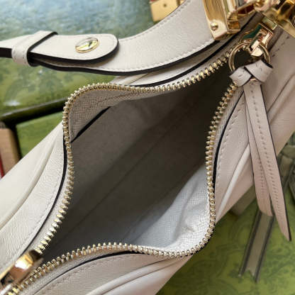 gg Atache Small Shoulder Bag White For Women, Women’s Bags 9in/23cm gg 699409 UXWBG 9109