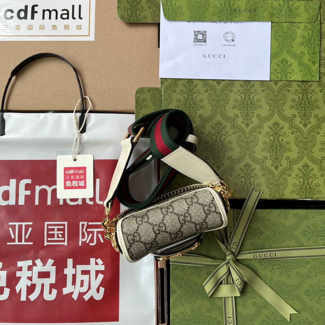 gg Horsebit 1955 Strap Wallet Brown For Women, Women’s Bags 4.7in/12cm gg ‎