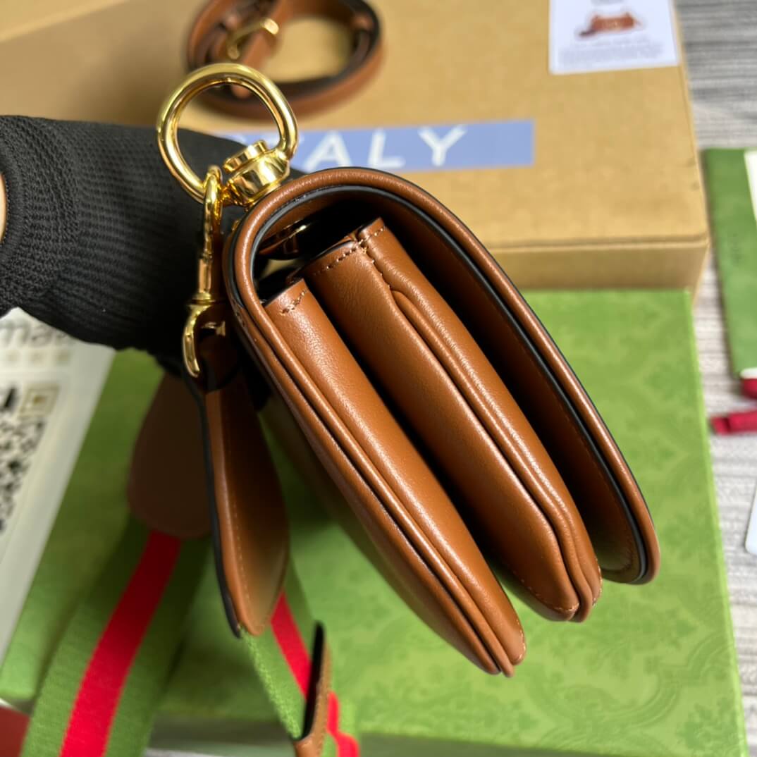 GC698643 shoulder bag brown、white、black