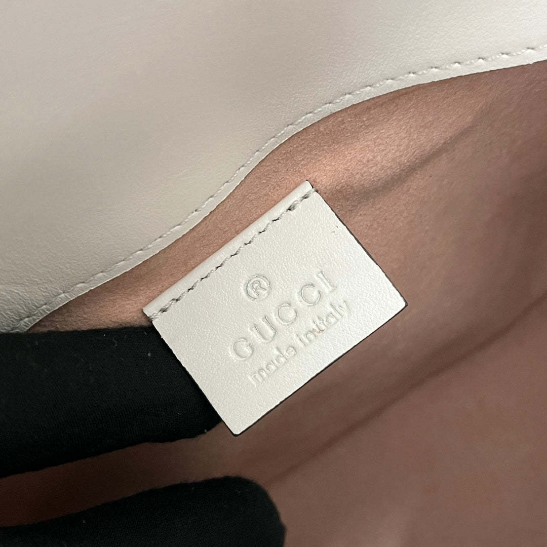 gg Marmont Mini Top Handle Bag Nude For Women, Women’s Bags 8.3in/21cm gg