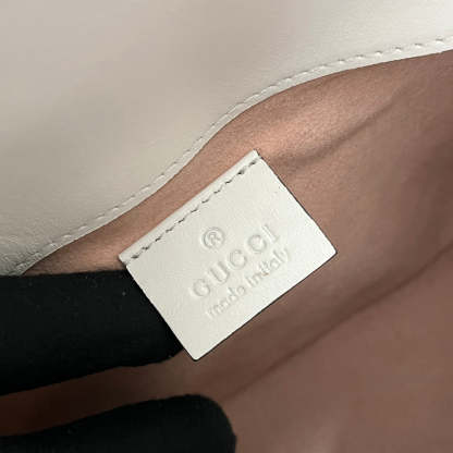 gg Marmont Mini Top Handle Bag Nude For Women, Women’s Bags 8.3in/21cm gg