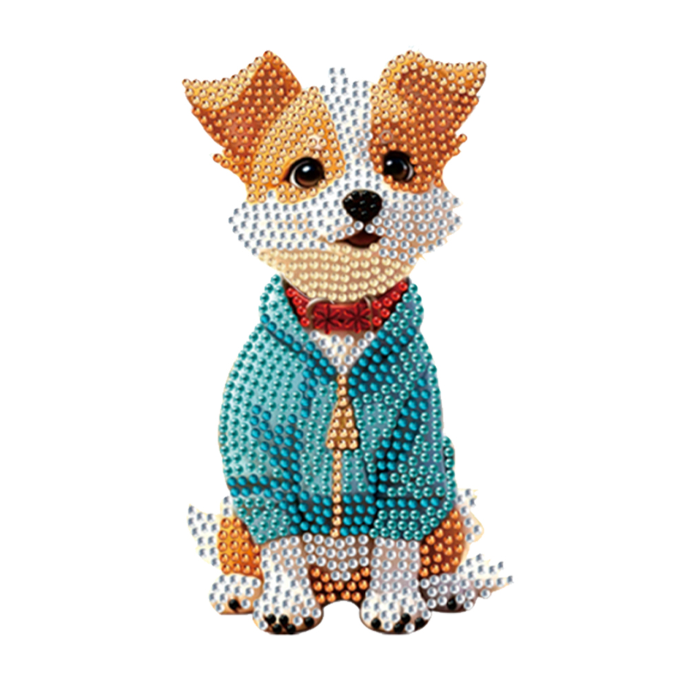 DIY Dog-Diamond Painting Ornaments With Shaking Head Function（Single-Sided)