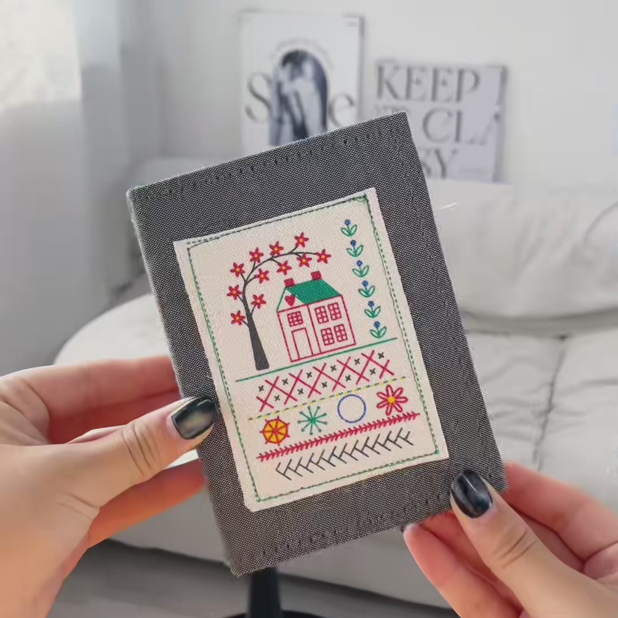 Embroidery Stitching Book