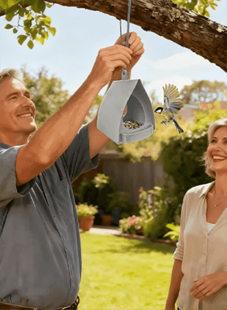 All-Weather Hanging Bird Feeder