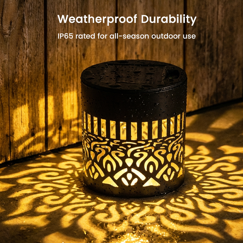 Solar-Powered Decor Projection Light