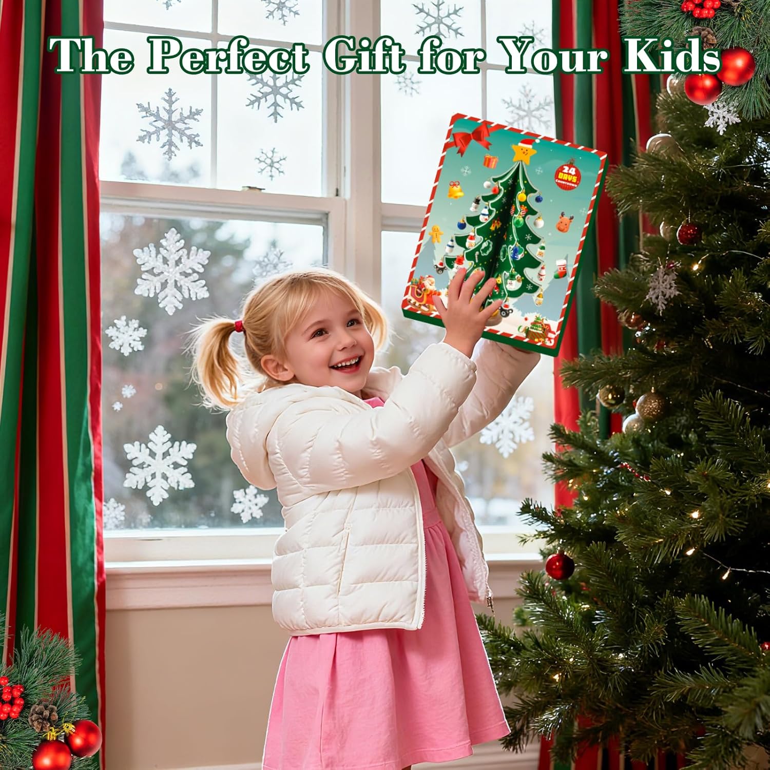 Christmas decorations, small mini Christmas trees