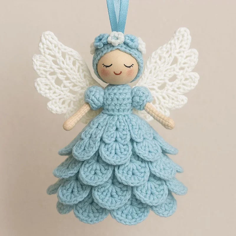 🧚Christmas Angel✨🎁DIY Crochet Angel Ornament Kit