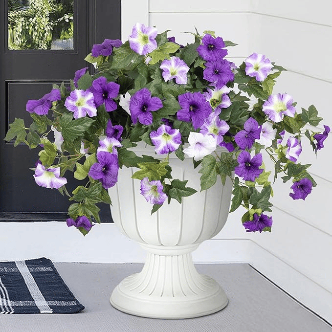 🔥Spring Faux Petunias Silk Flower UV Resistant No Fade Floral