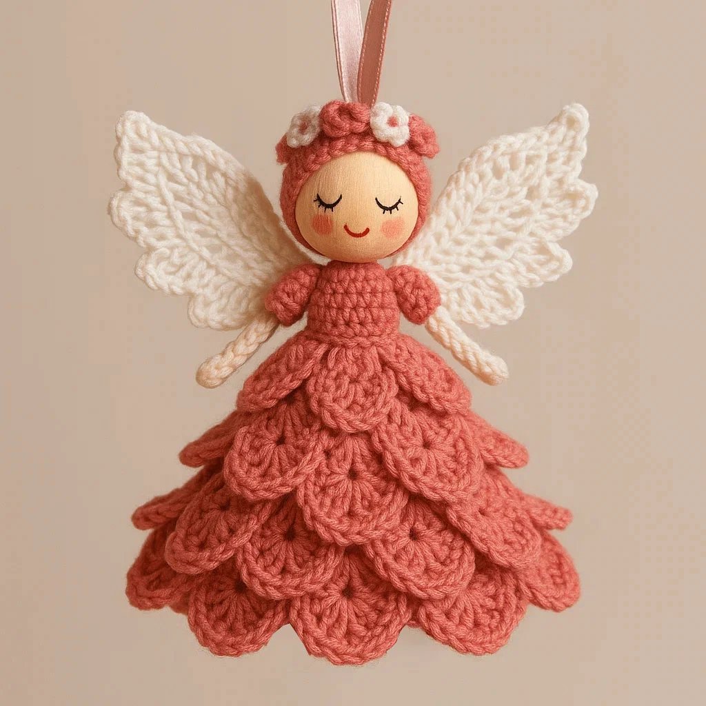 🧚Christmas Angel✨🎁DIY Crochet Angel Ornament Kit