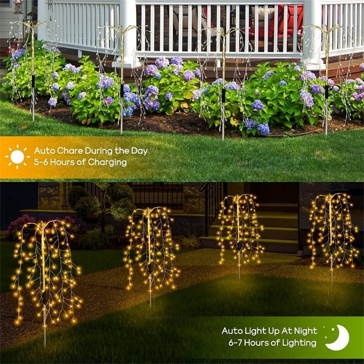 ✨Solar Firework Garden Lights – Waterproof Starburst Stake Lamps for Paths, Patios & Parties 🌟🌧️✨ (Multi-Colour)