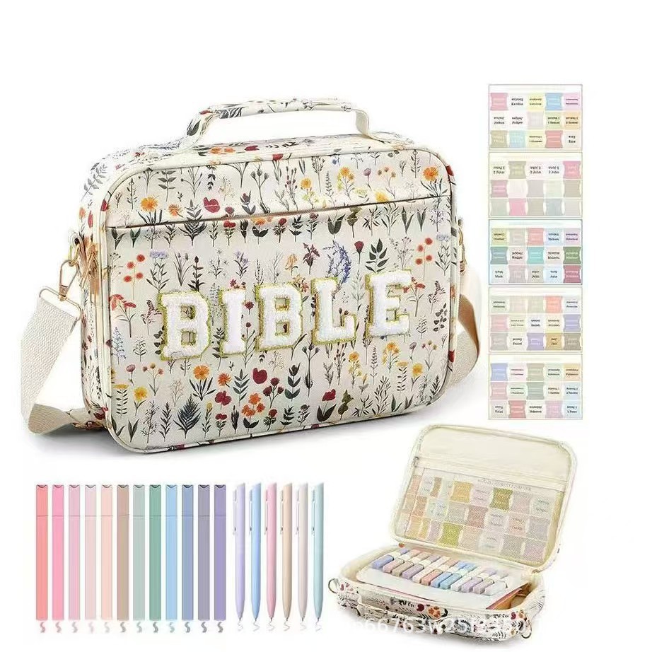 Pretty Bible Bag for Women - Ideal for Church & Gifting