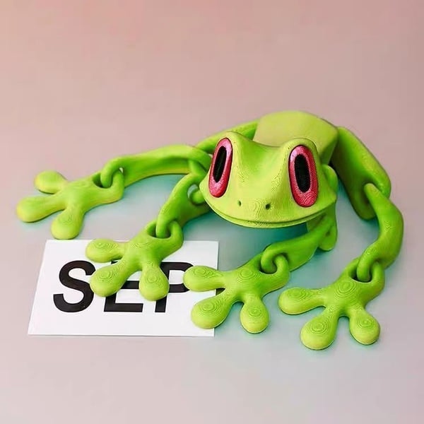 🔥3D Printed Magnet Frog Toy