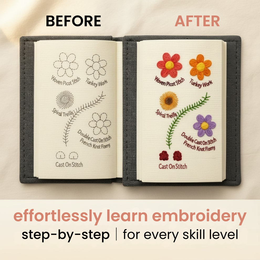 Embroidery Stitching Book