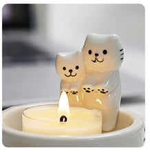 Cute Cat Candle Holder