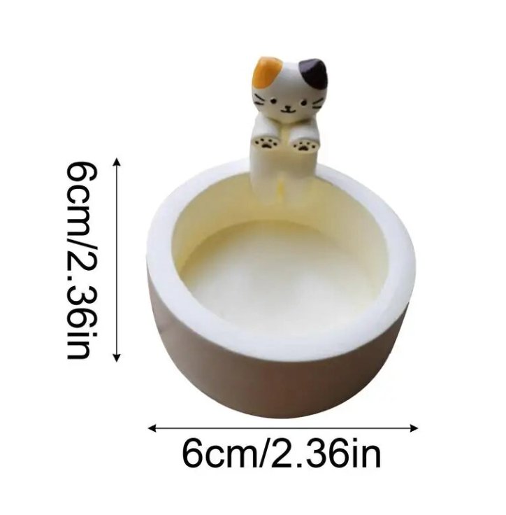 Cute Cat Candle Holder