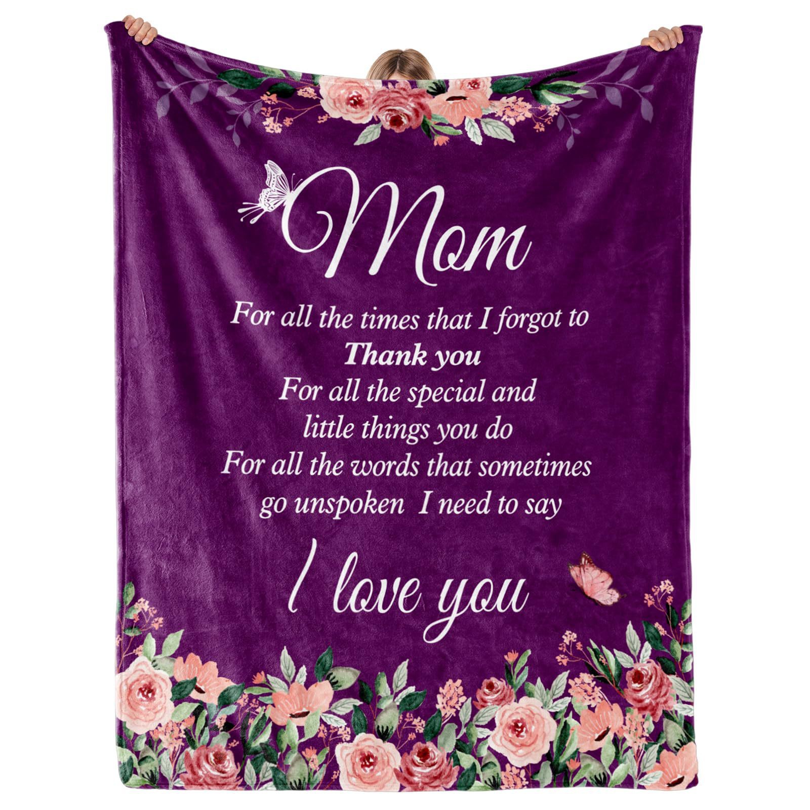 Post Card Blanket-mother's day gift