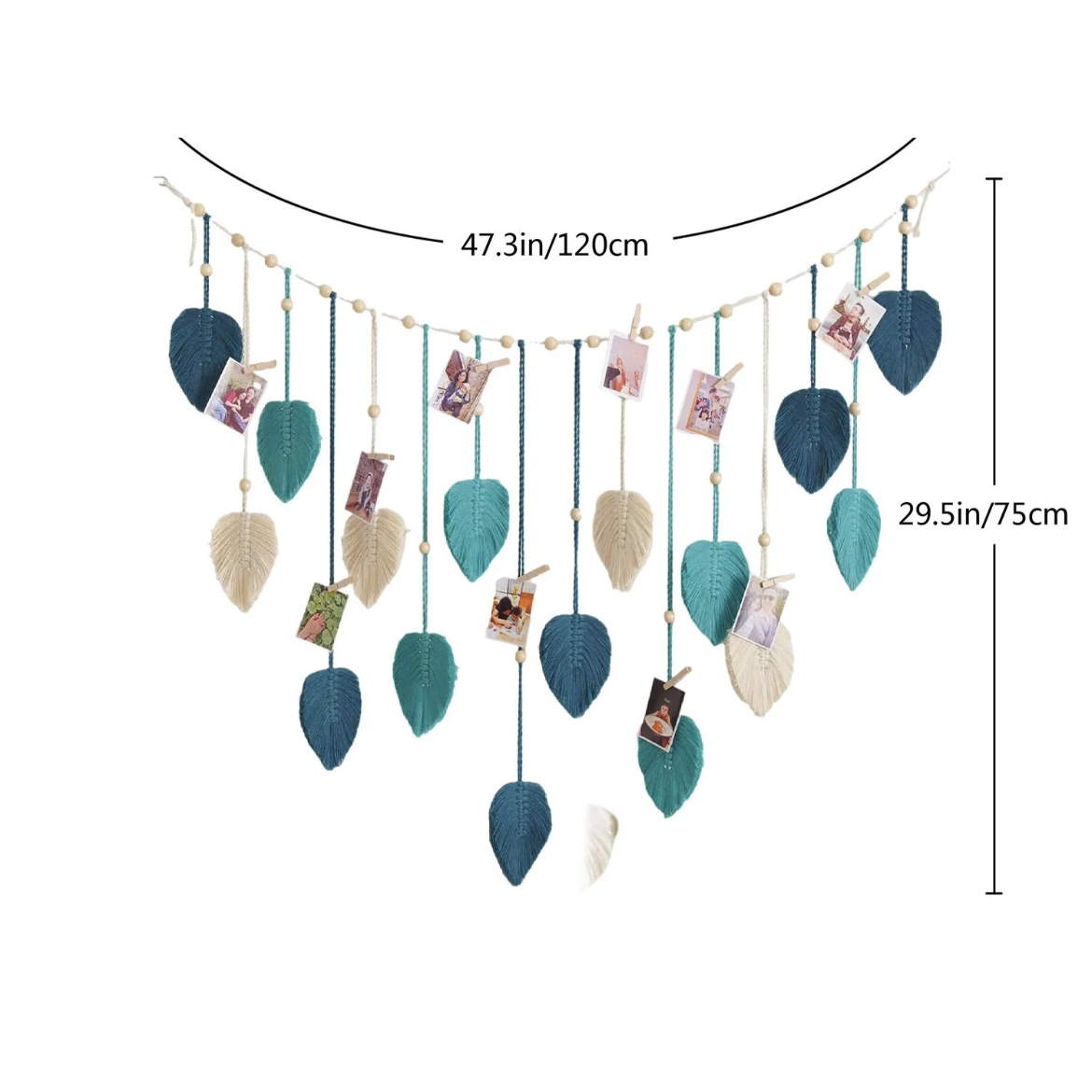 Macrame Leaf Wall Hanging