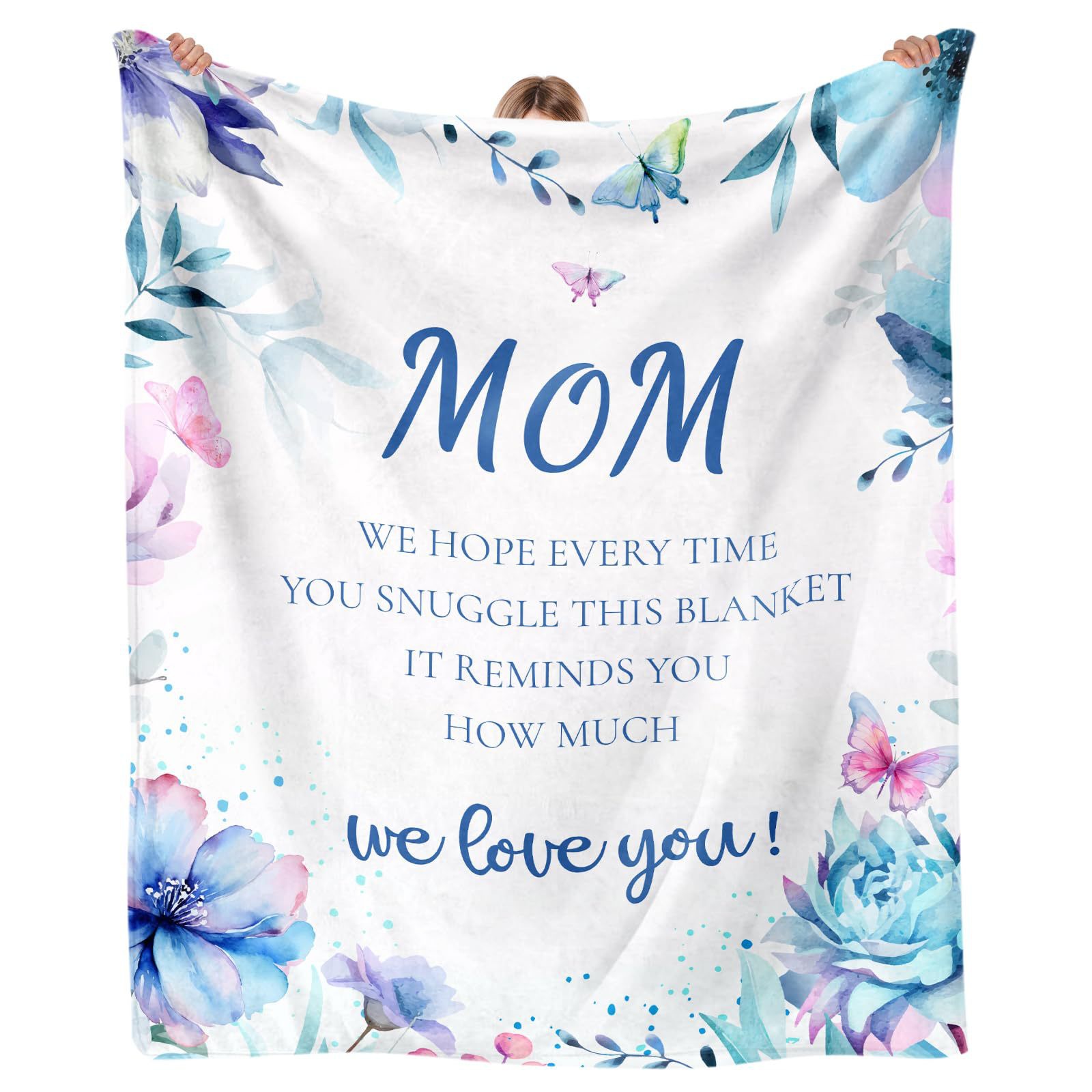 Post Card Blanket-mother's day gift