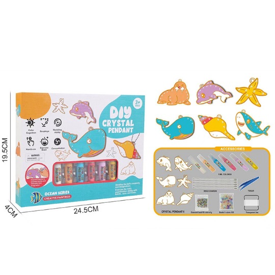 🌲 Christmas 🎁DIY Crystal Paint Arts and Crafts Set