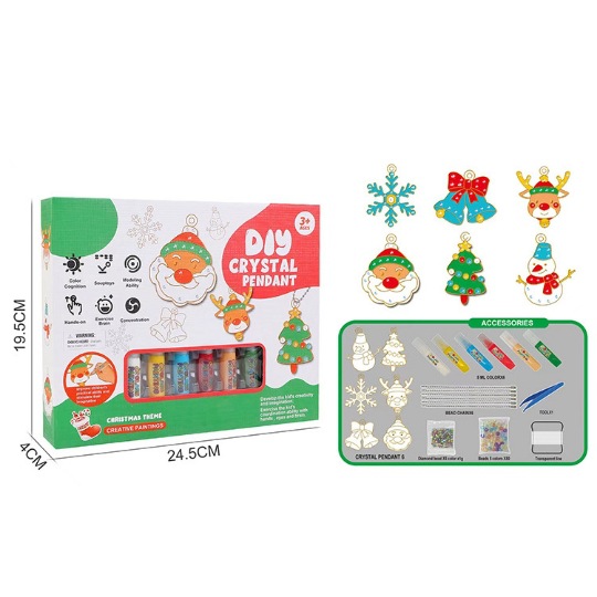 🌲 Christmas 🎁DIY Crystal Paint Arts and Crafts Set