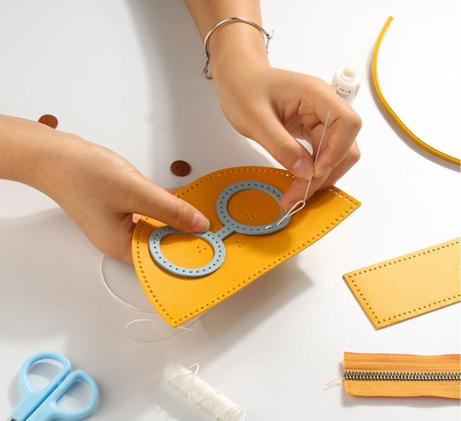 DIY Cute Leather Bag Kit