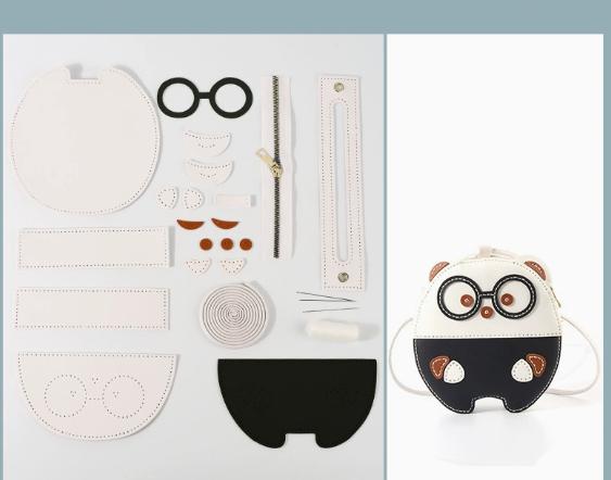 DIY Cute Leather Bag Kit