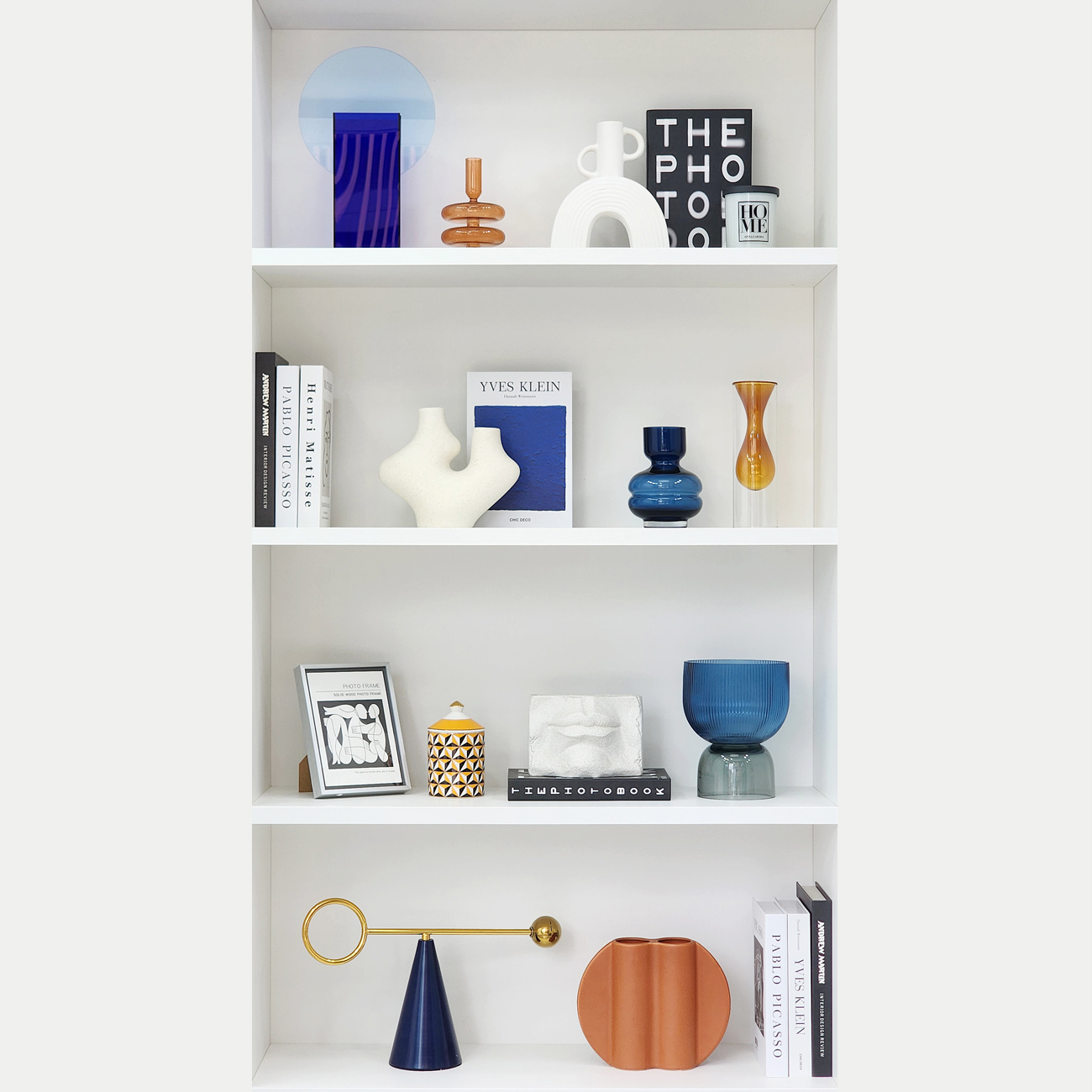 Soft Furnishing Ornaments for Living Room & Bookshelf: Ceramic and Glass Home Crafts