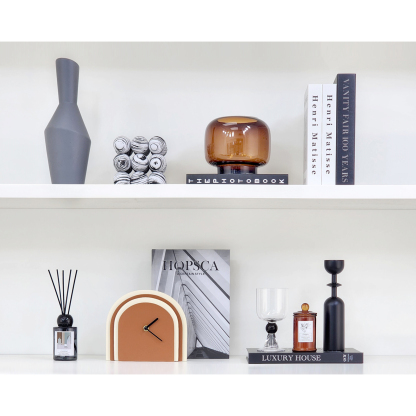 Modern Showroom TV Cabinet Simple Soft Furnishing Ornaments, Bookcase Ceramic Glass Desktop Home Accessories