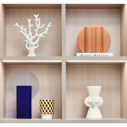 Creative Crafts & Soft Furnishings for Living Room Bookshelf and Desktop