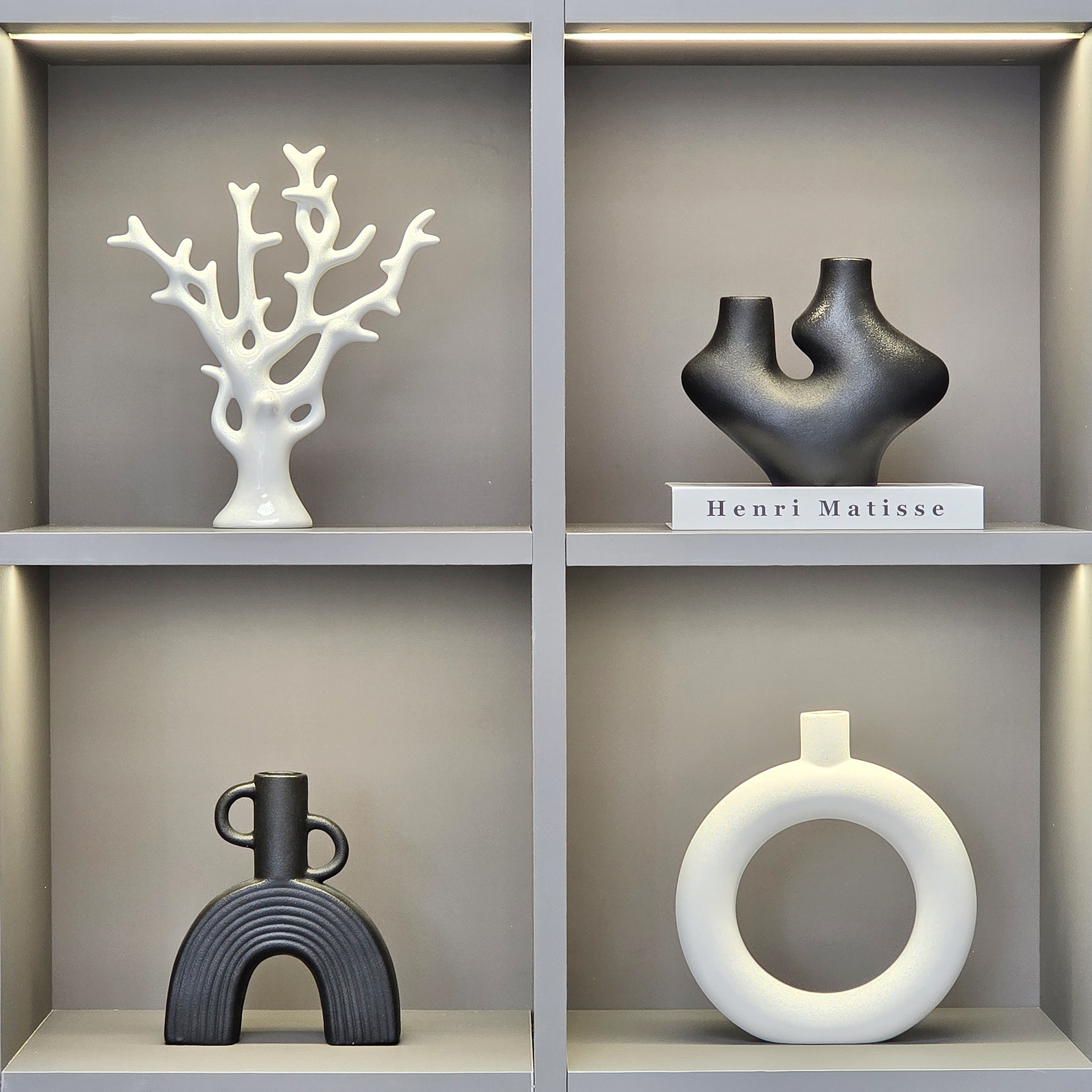 Bookshelf Desktop Home Soft Furnishing Ornaments Ceramic Glass Crafts