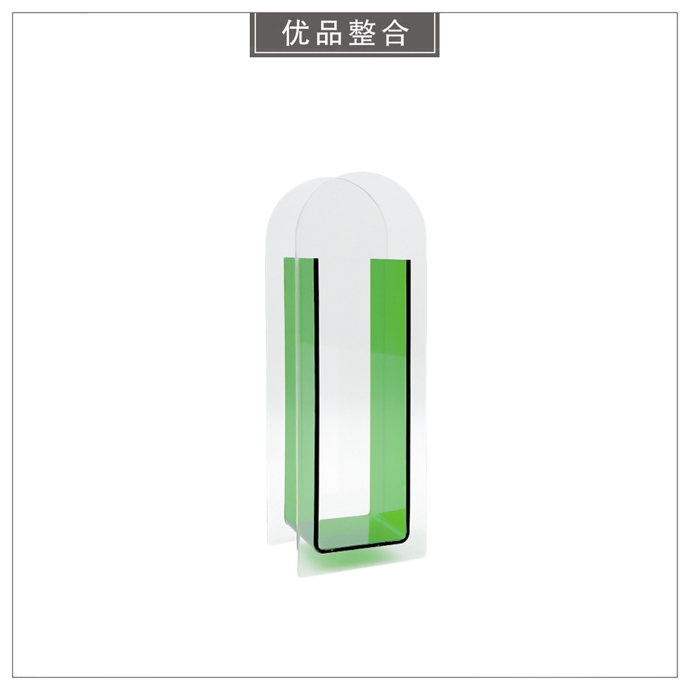 Green Tall Acrylic Ornament 